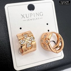 Сережки Xuping18К 19493 (1,5 см.)